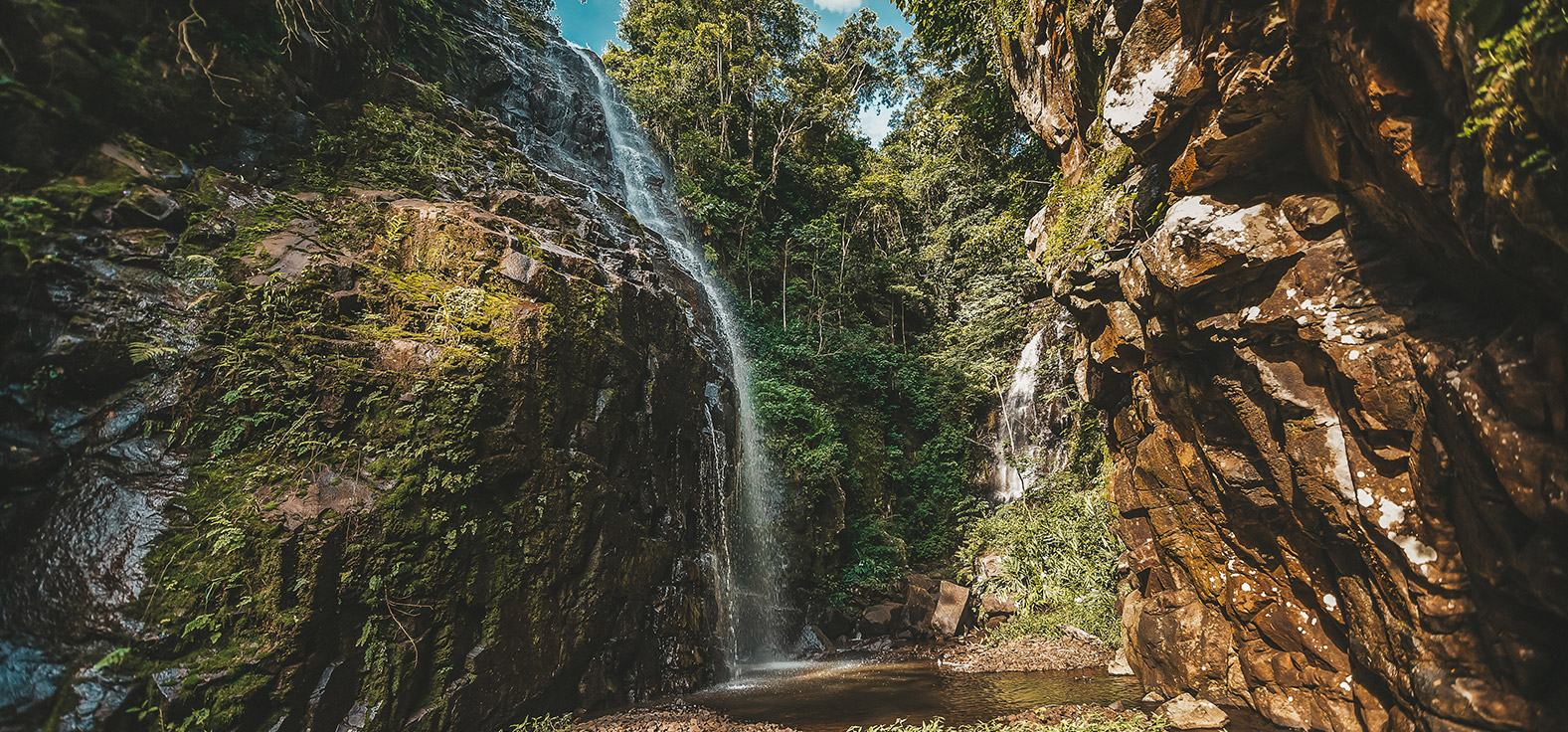 Cachoeira do Bissoli em Torrinha | Portal Serra do Itaquerí
